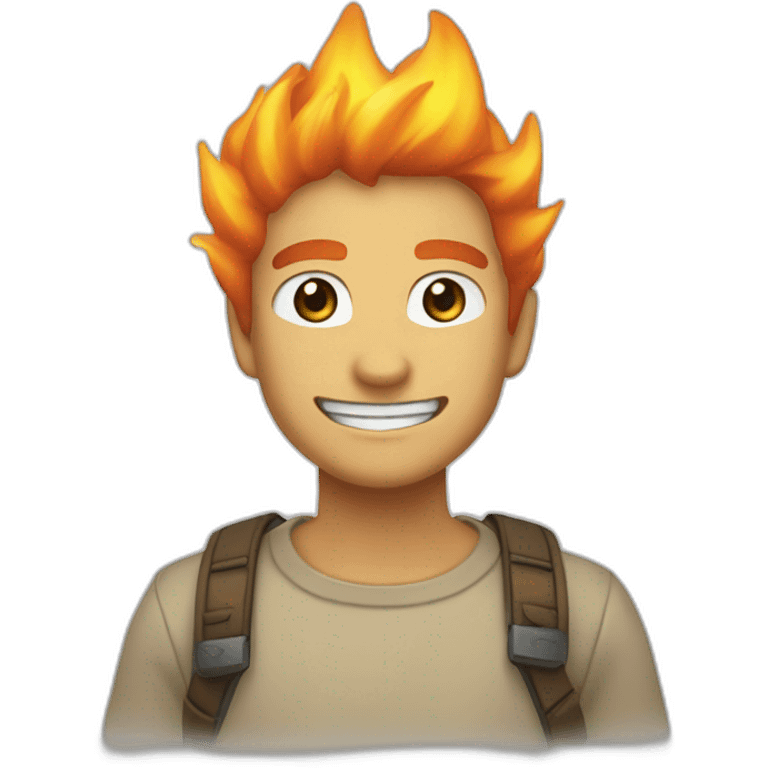 Pyrobut qui vient de Pokémon épée emoji