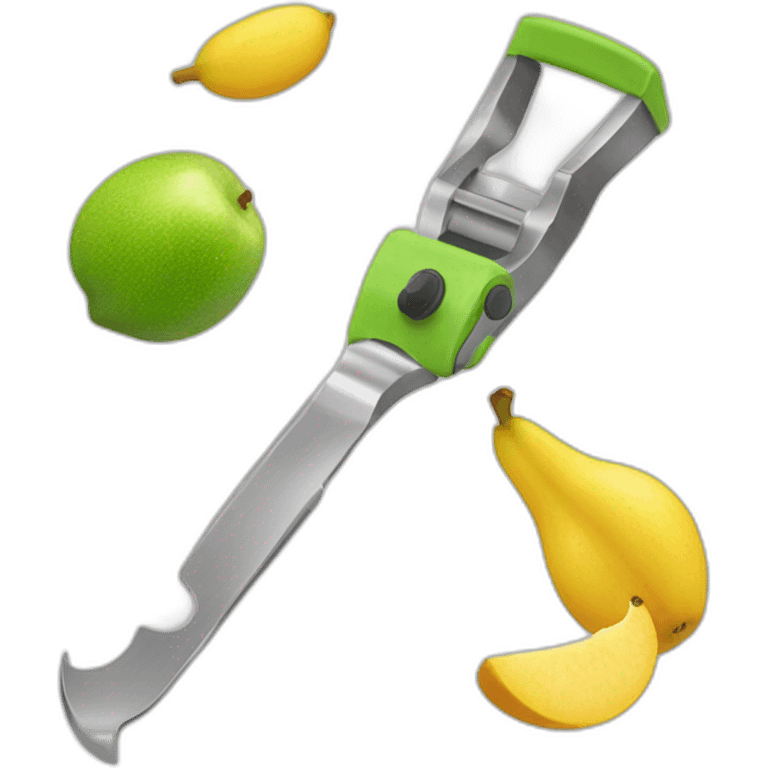 fruit peeler emoji