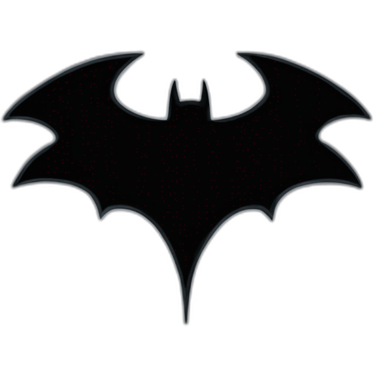 Dark knight logo emoji