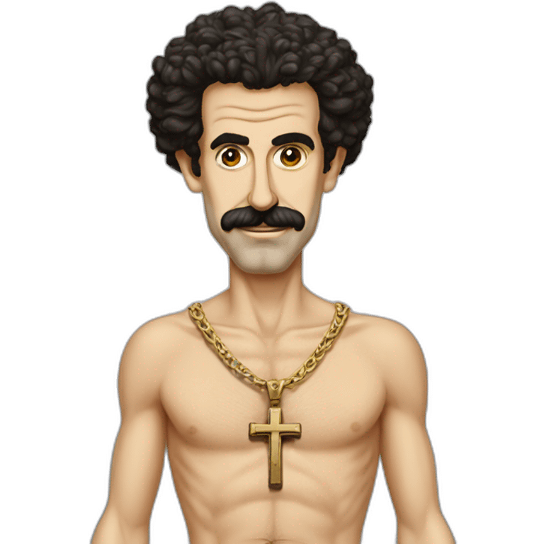 borat-crucifix-wearing emoji