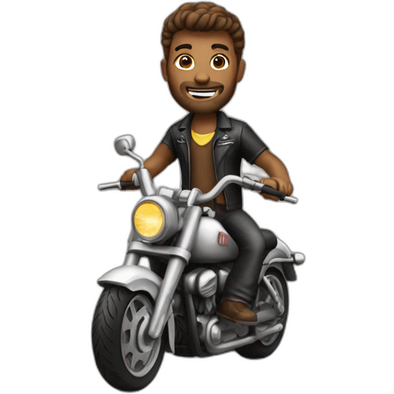 Biker emoji