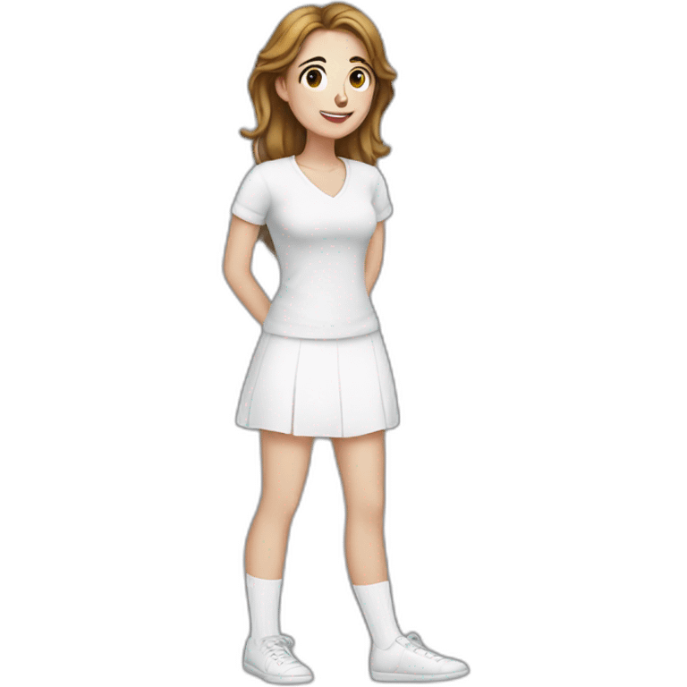 Women in White socks addict emoji