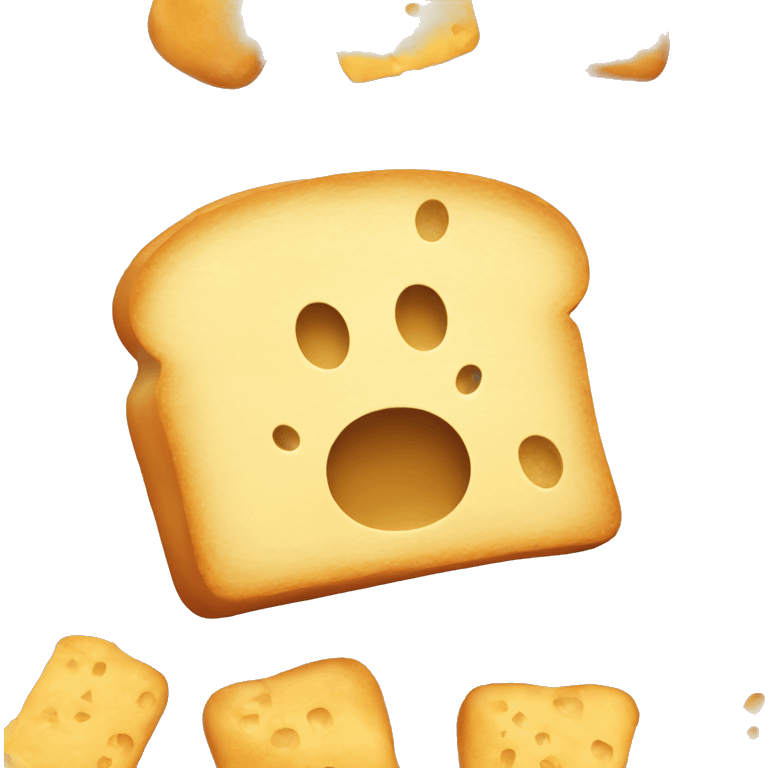 Bread with cheese  emoji