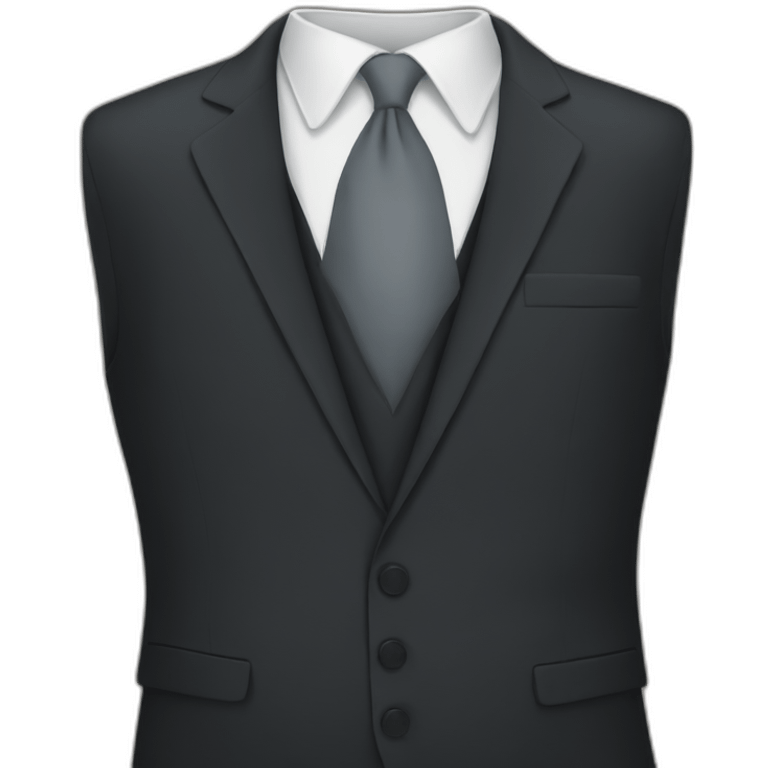 black duck on suit working emoji