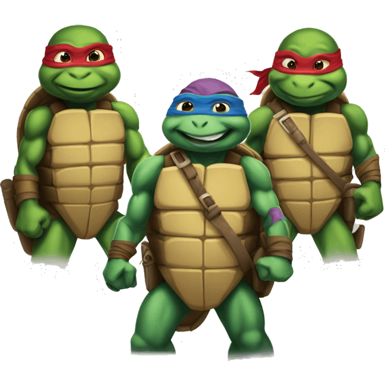 Teenage Mutant Ninja Turtles emoji