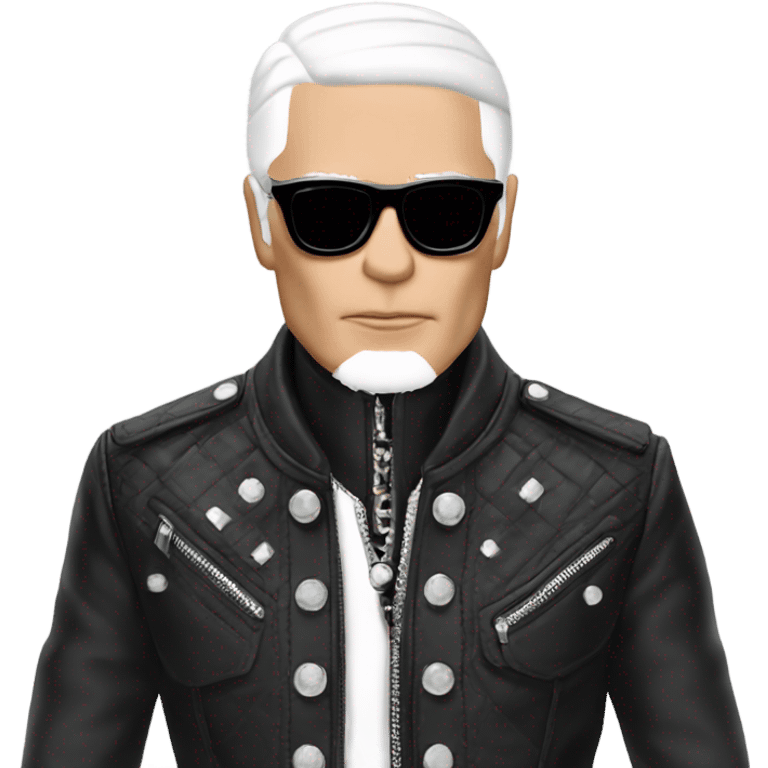 karl lagerfeld jacket emoji