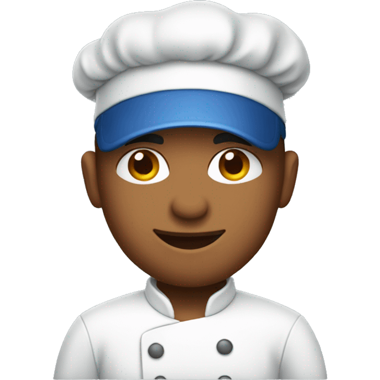 Chef with a baseball cap  emoji