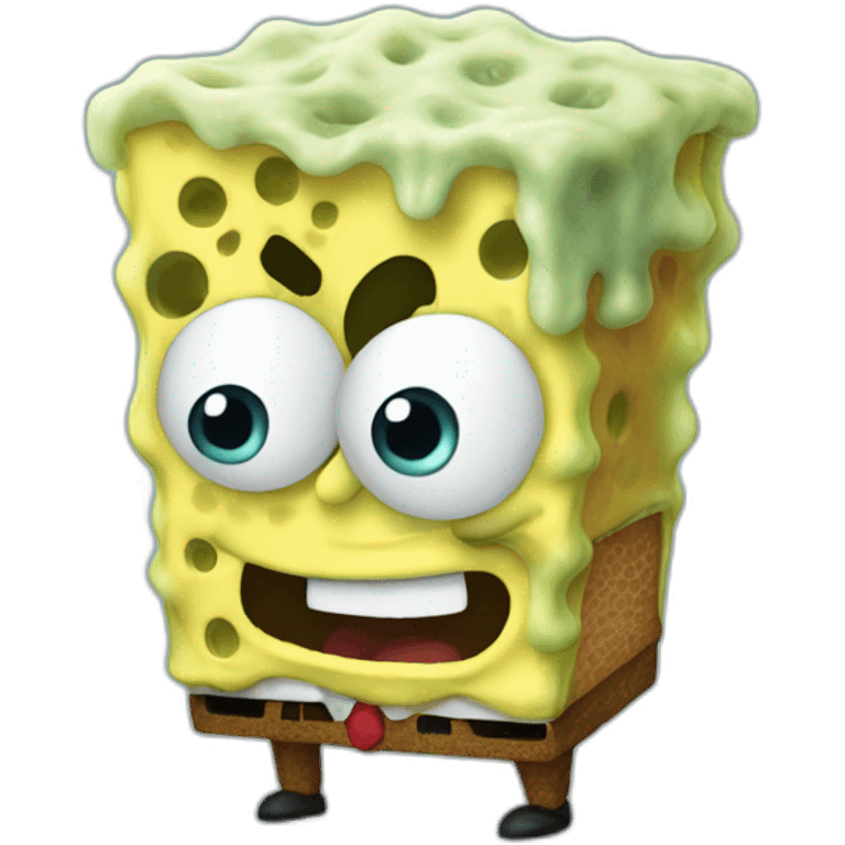 intensely thinking spongbob emoji