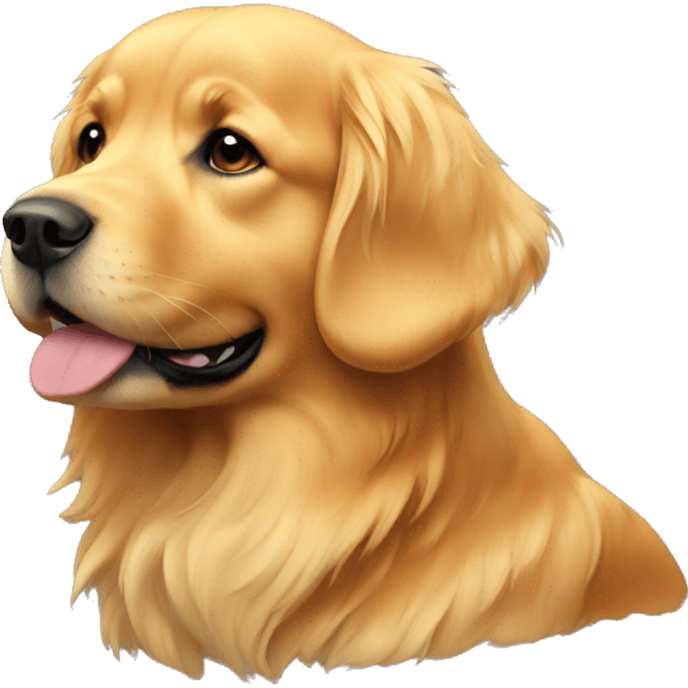 Golden retriever  emoji