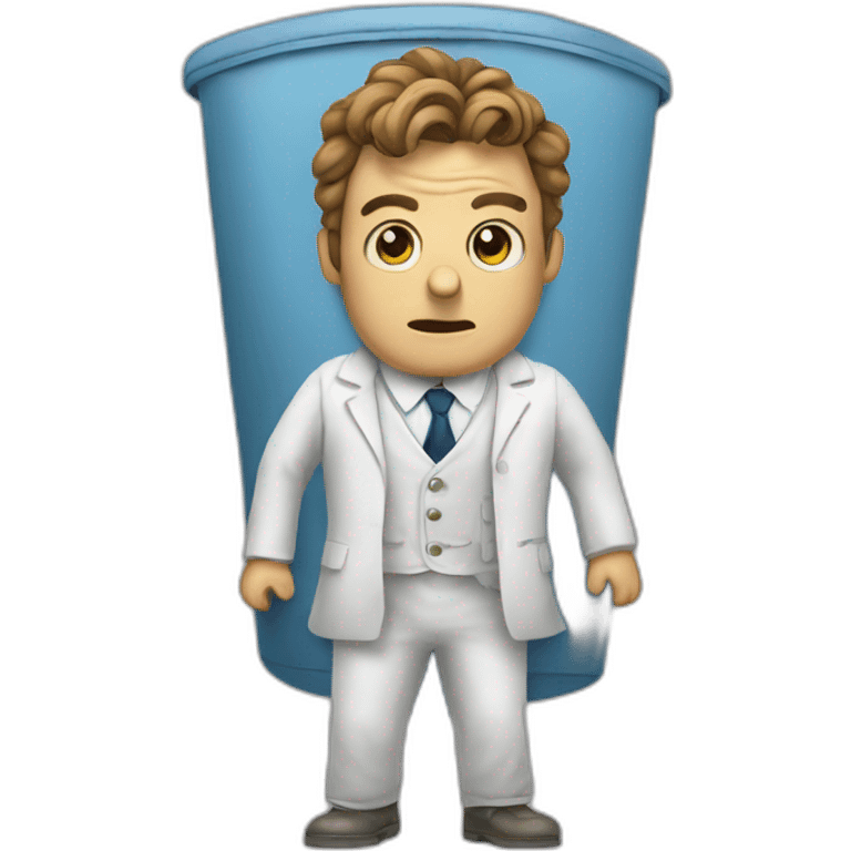 Dr Who in underpants emoji