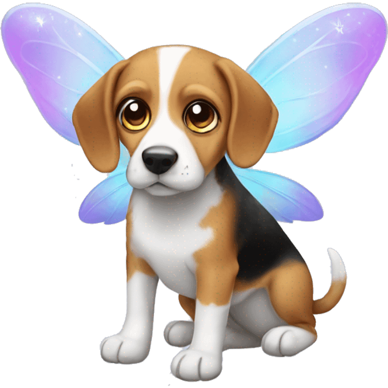 Fairy beagle  emoji