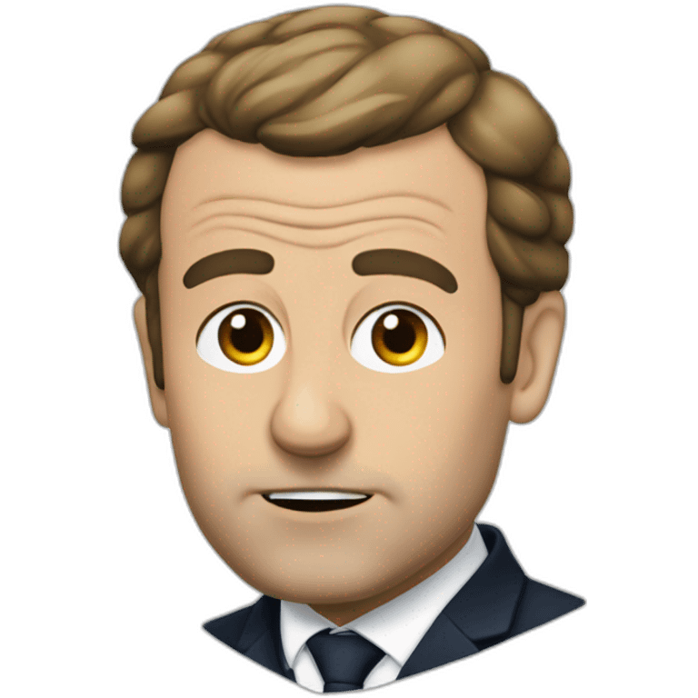 Macron qui fume  emoji