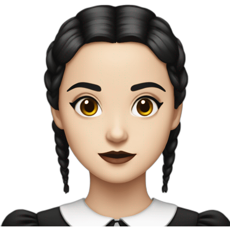 wednesday adams jena ortega emoji