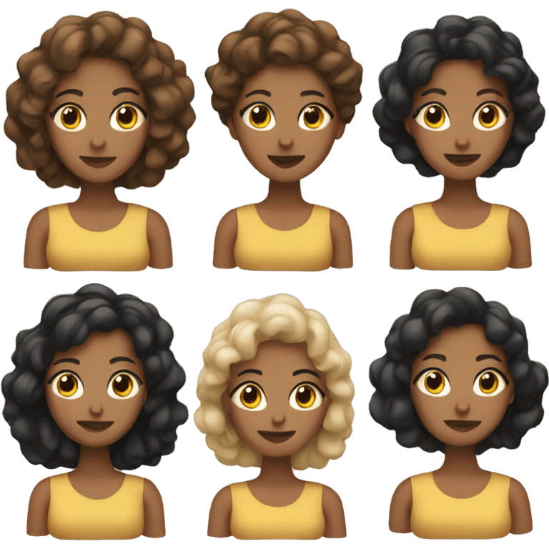 Mujeres  emoji