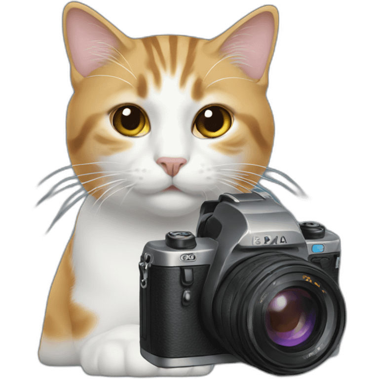 Cat-with a camera emoji