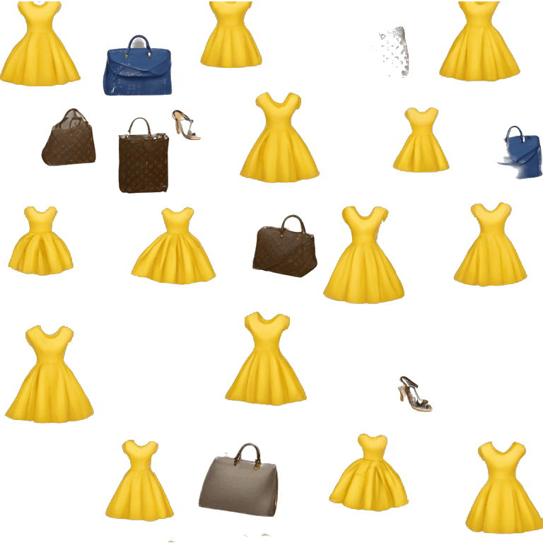 Louis vuitton dress  emoji