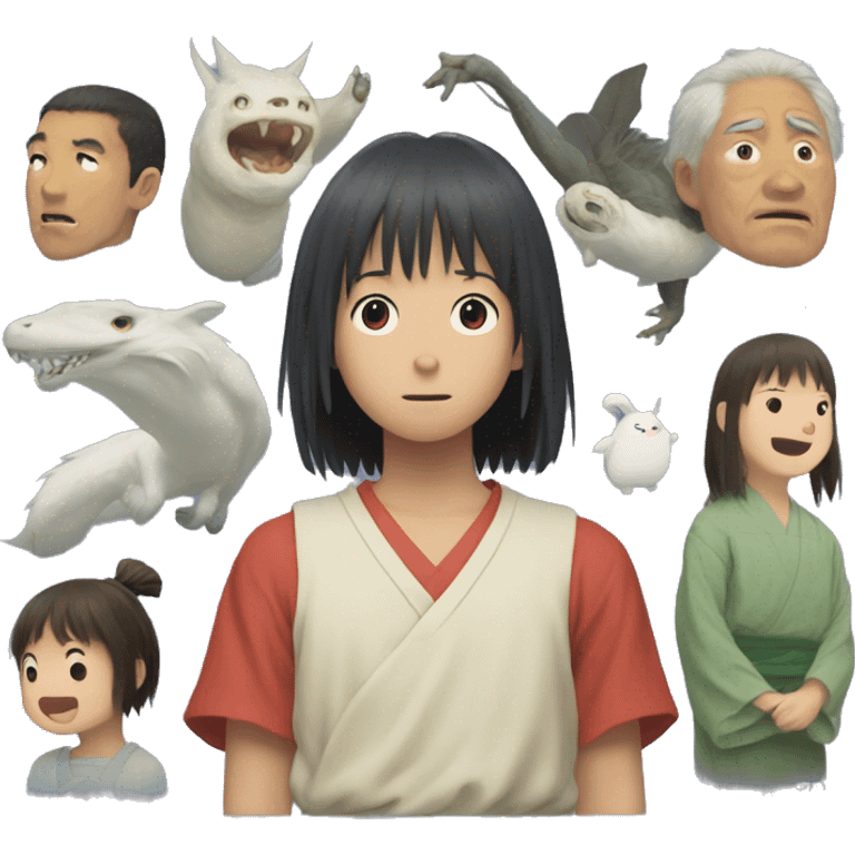 Studio Ghibli's Spirited Away emoji