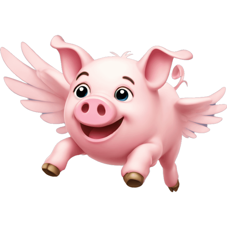 flying pig emoji