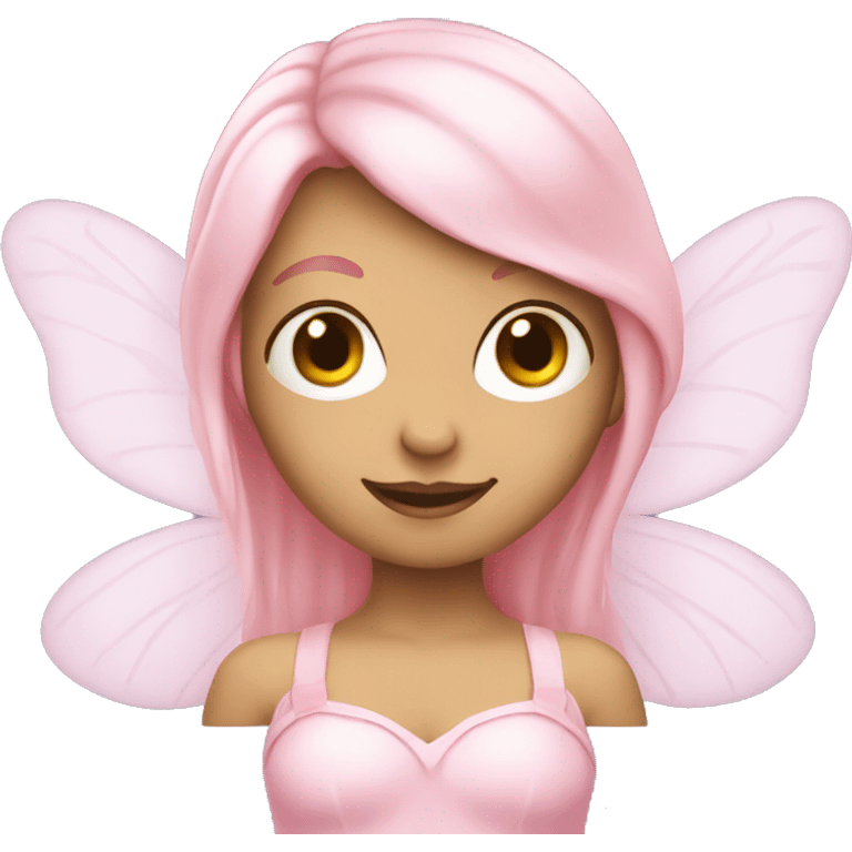 Light pink fairy bag emoji