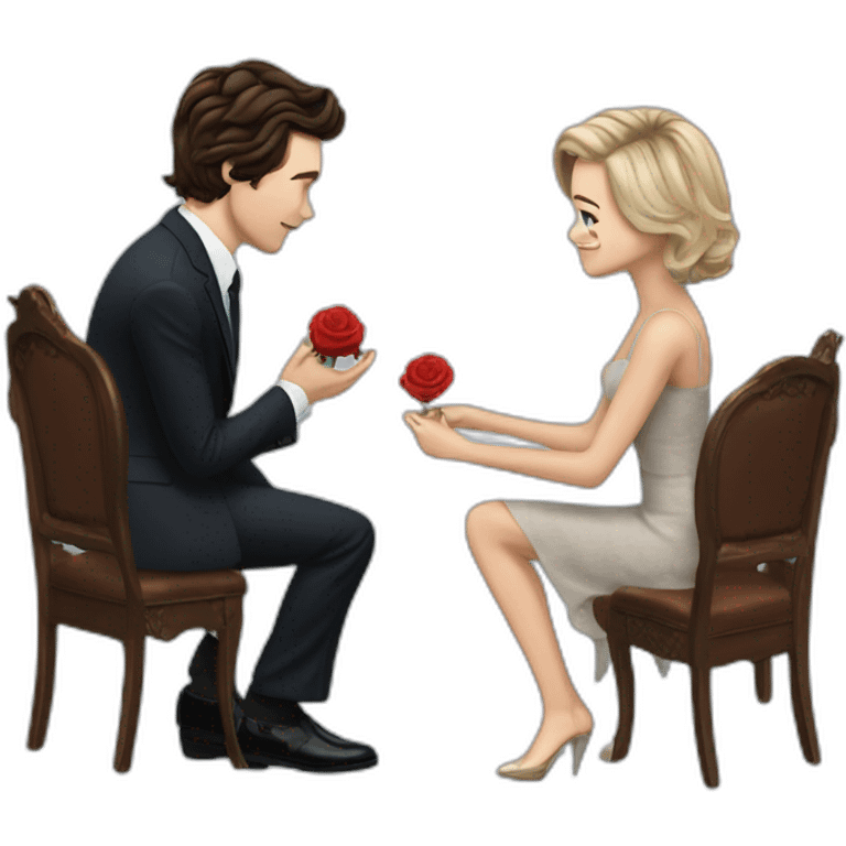 harry styles proposing to obama emoji