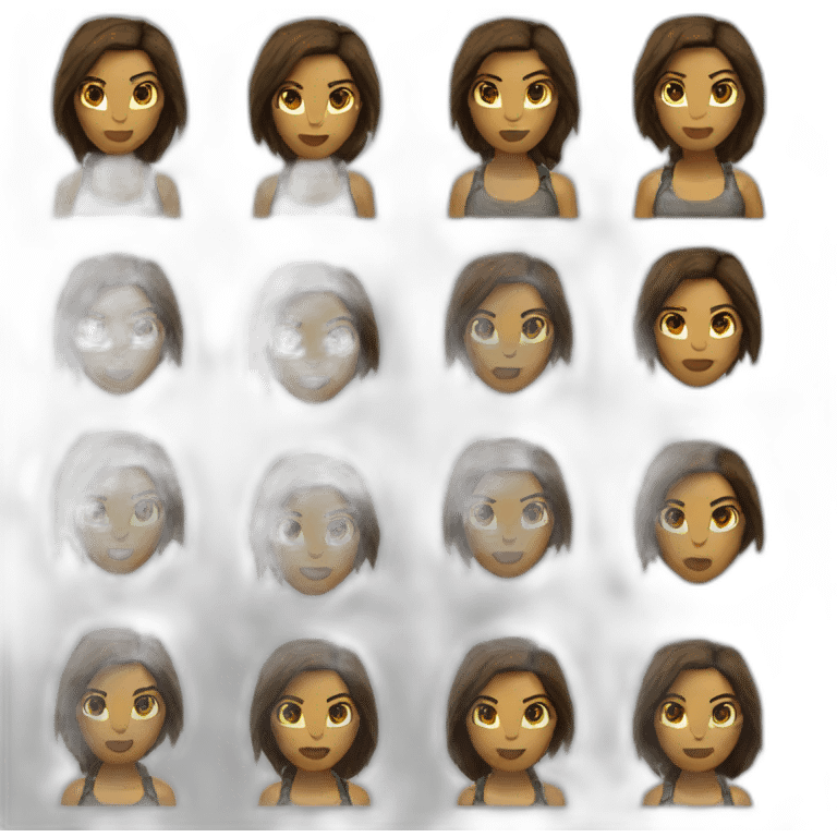 Lara croft emoji