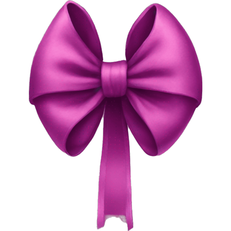 Velvet bow  emoji