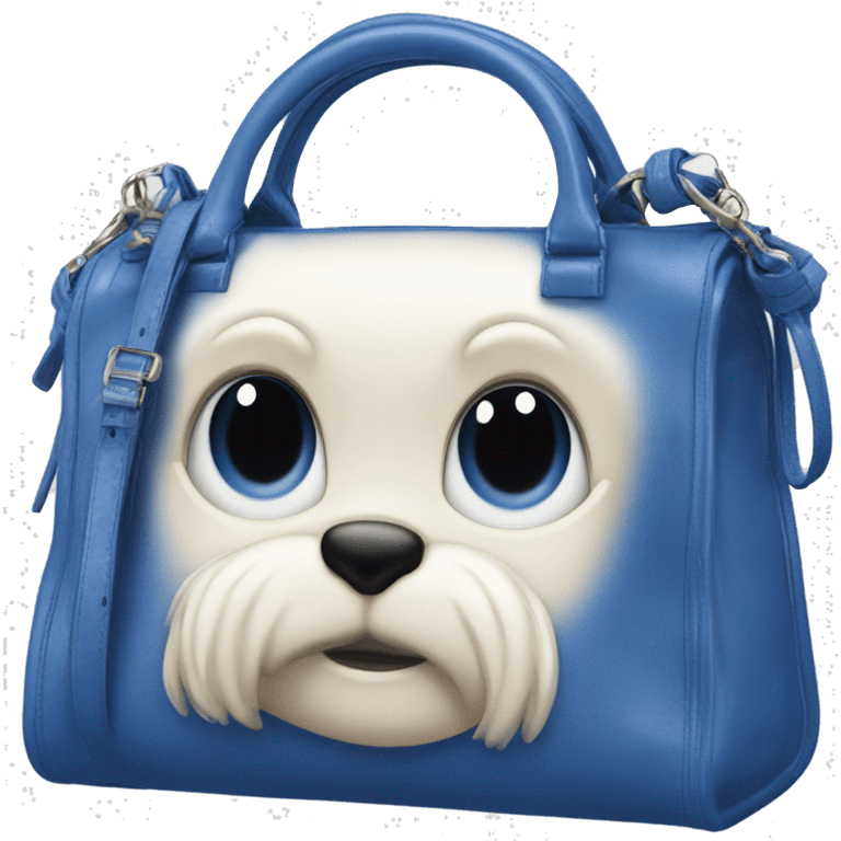 balenciaga city bag blue emoji