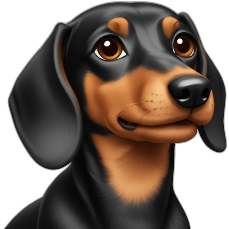 dachshund terrier emoji