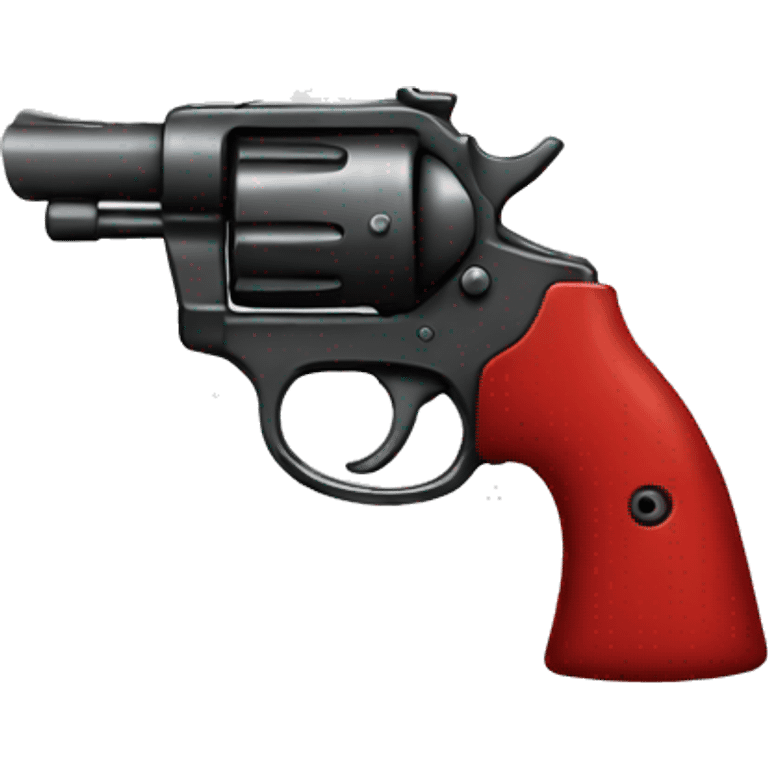 red revolver  emoji