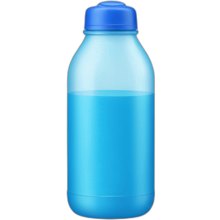 blue shaker bottle emoji