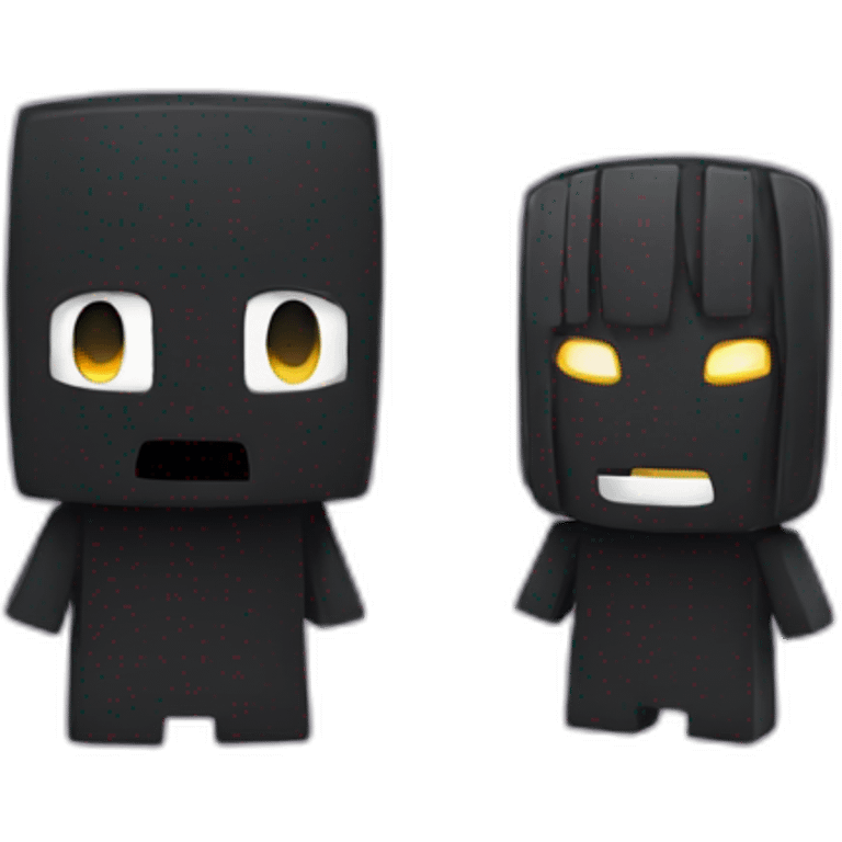 Crepeer and enderman emoji