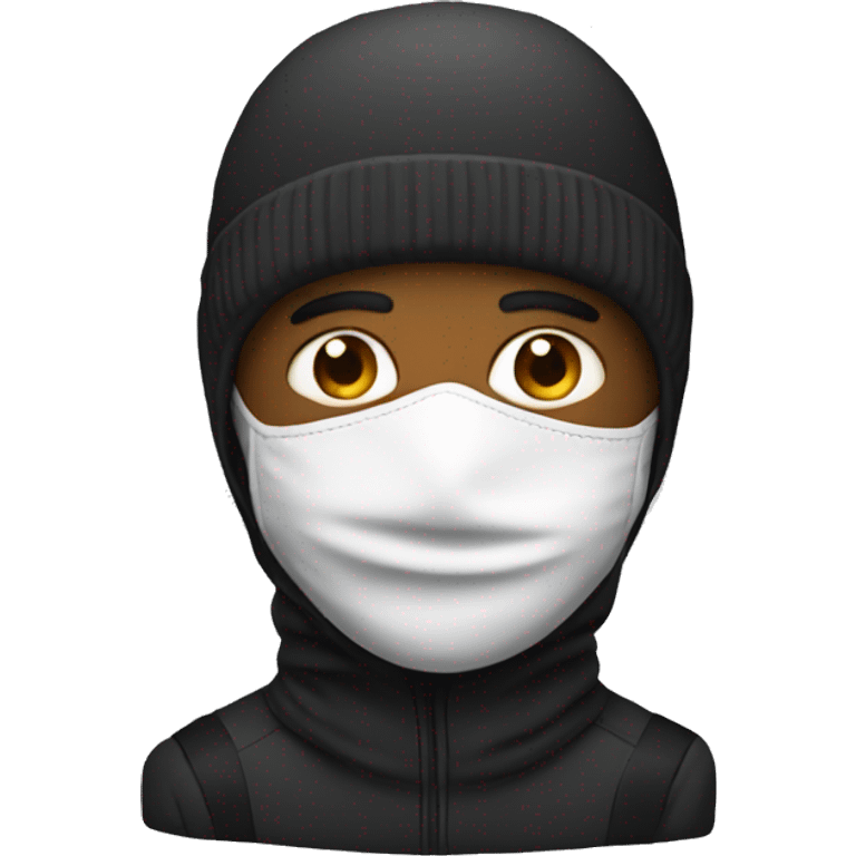 Man with ski mask emoji