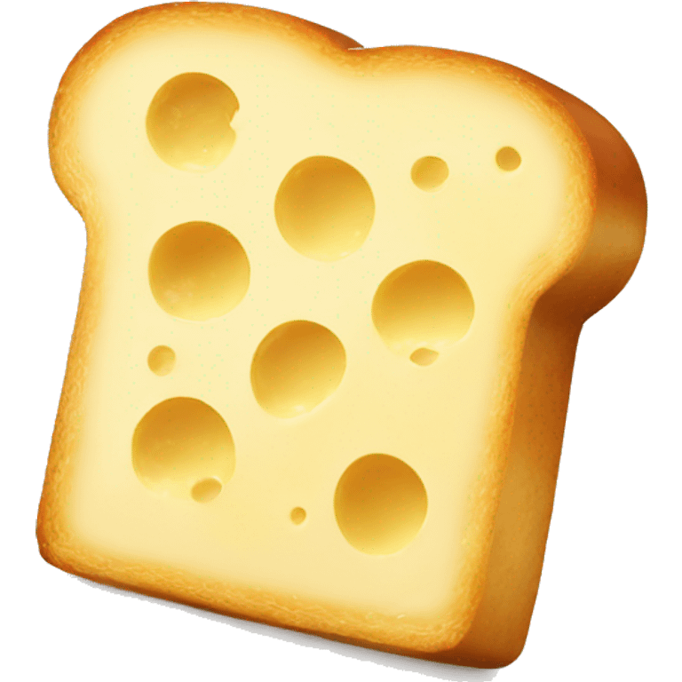 Cheese toast emoji