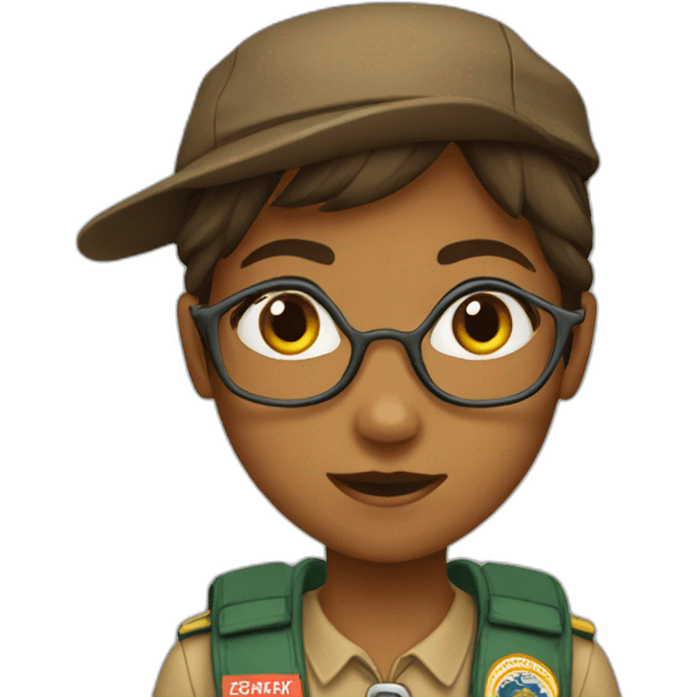 Scout girl  emoji