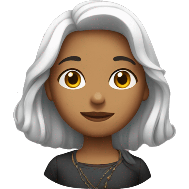 menina loira emoji