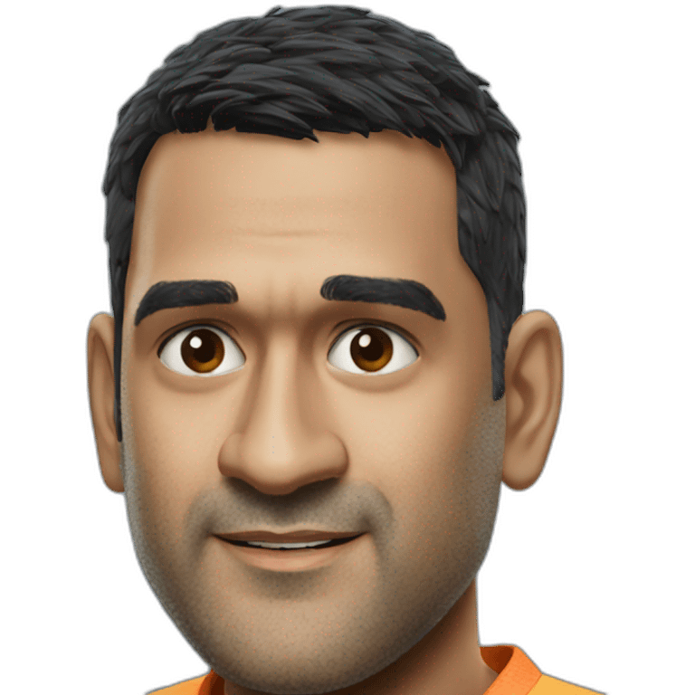 Ms Dhoni  emoji