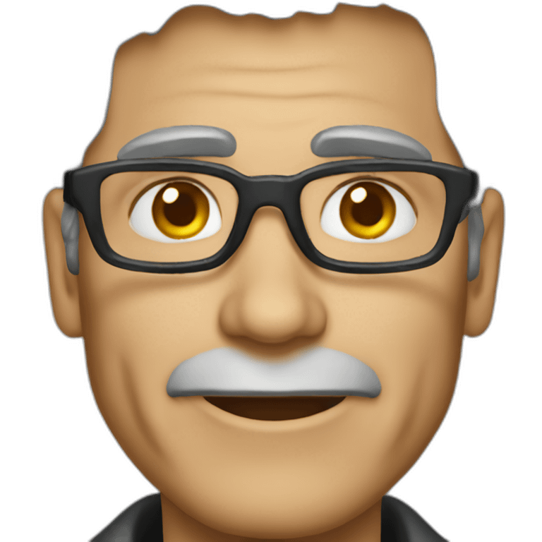 George Clooney scientist emoji