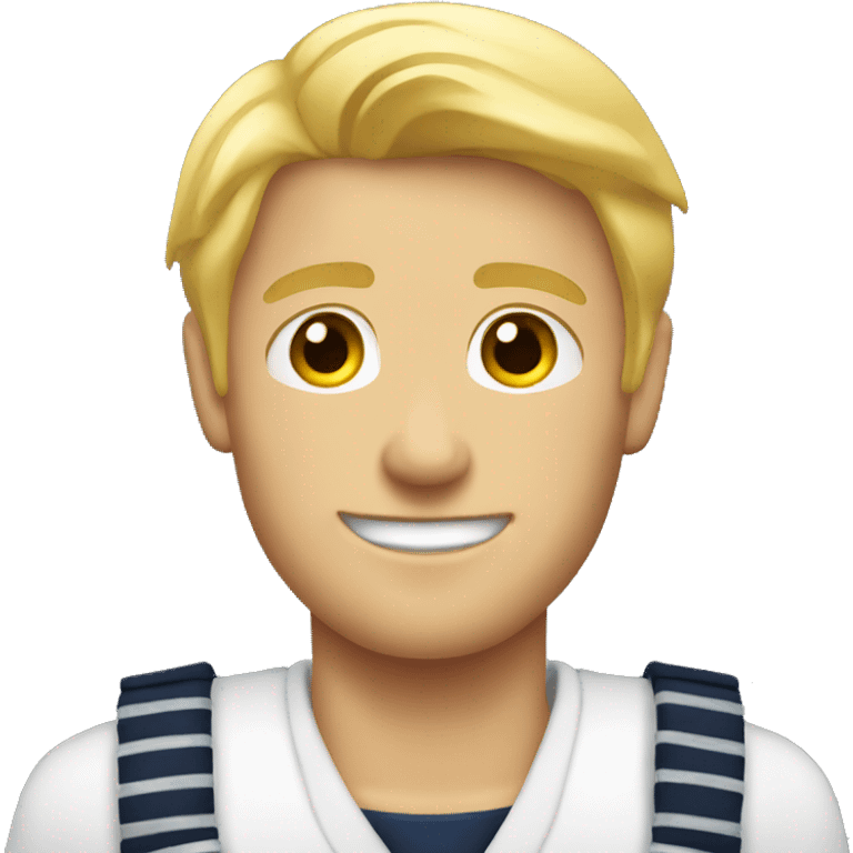 blonde male sailor no mustache  emoji