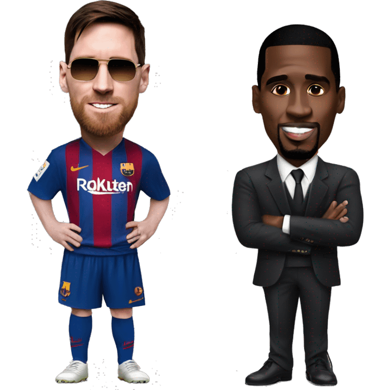 messi and pdiddy emoji