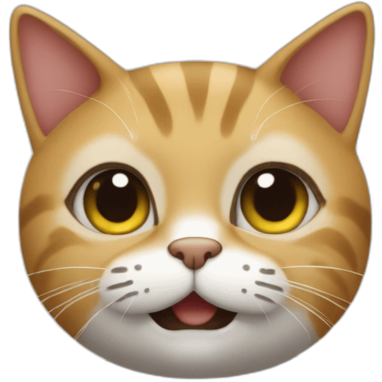 a photo of a cat student emoji