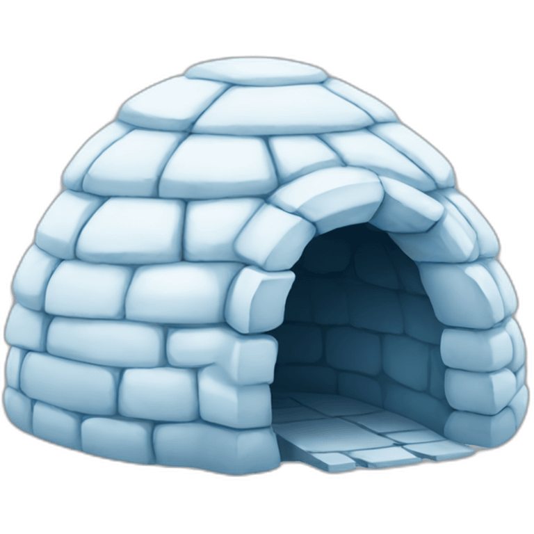 igloo laughing face emoji