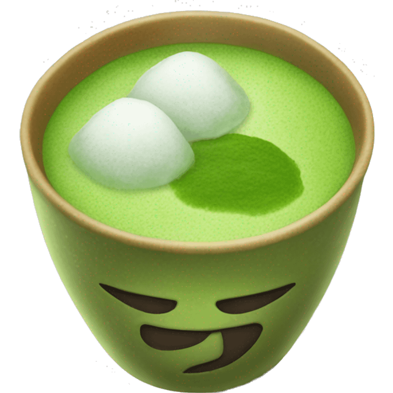 matcha with ice emoji