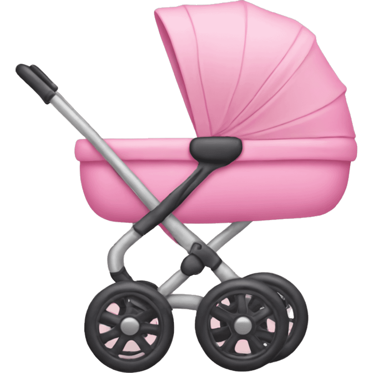 Pink stroller emoji