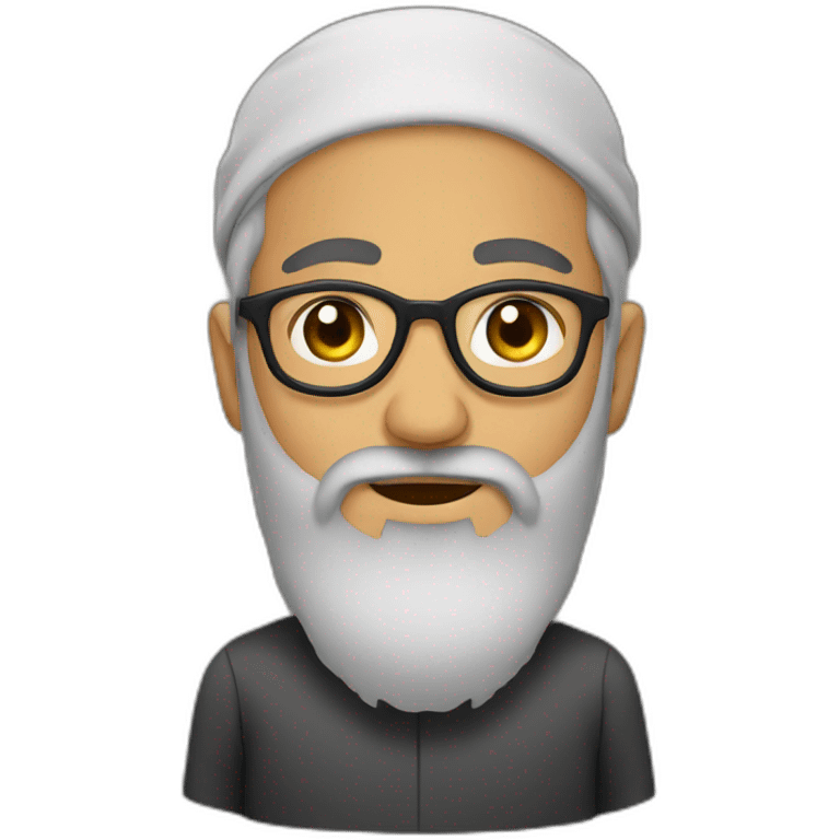 bearded muslim emoji