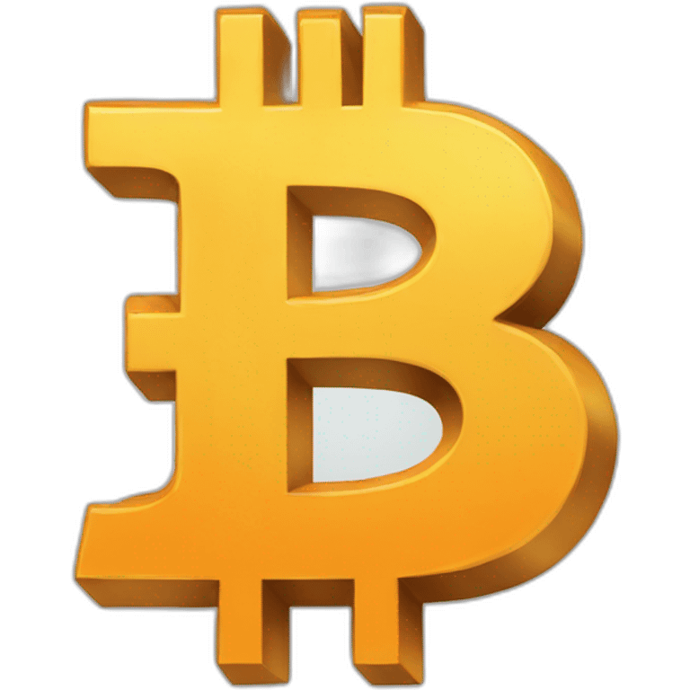 bitcoin with letter c emoji