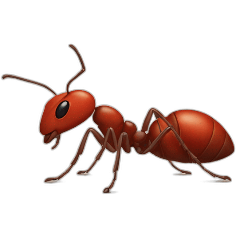 Ant red emoji