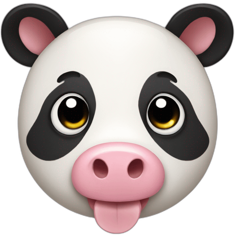 panda pig emoji