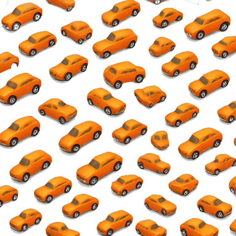 Orange small car emoji