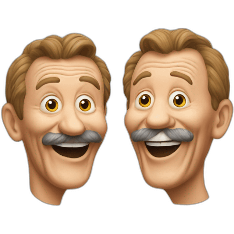 Chuckle Brothers rubber balls emoji