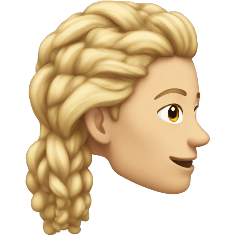 Jaw-hairclip emoji